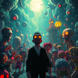 Whose Nightmare Is It Anyway? - Text-based game