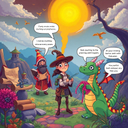 Whose Prophecy Is It Anyway? - Text-based game