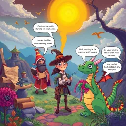Whose Prophecy Is It Anyway? - Text-based game
