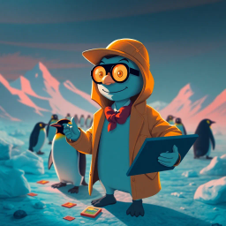 Data Detective: The Missing Penguins - Text-based game