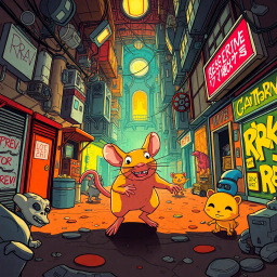 Lab Rats: Who's Lab Is It Anyway? - Text-based game