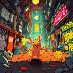 Lab Rats: Who's Lab Is It Anyway? - Text-based game