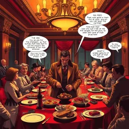 Murder on the Menu - Text-based game