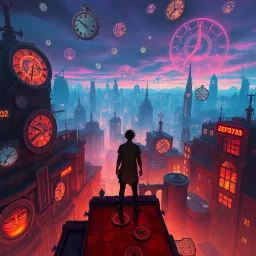 Chrono-Rift: Tug of Time - Text-based game
