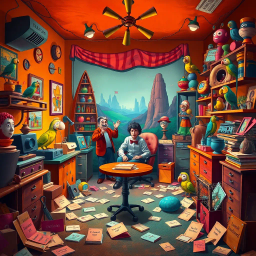 Whose Hello Is It Anyway? - Text-based game