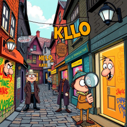 Whose Hello Is It Anyway? - Text-based game