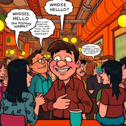 Whose Hello Is It Anyway? - Text-based game