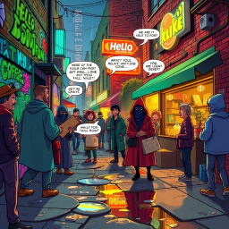 Hello Gone Wrong - Text-based game