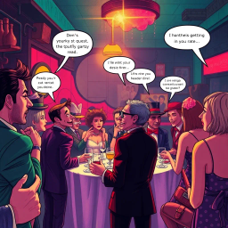 Goodbye to Whose Hello - Text-based game