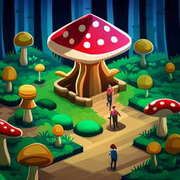 Toadstool Tycoon - Text-based game