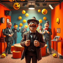 Whose Laugh is it Anyway? - Text-based game