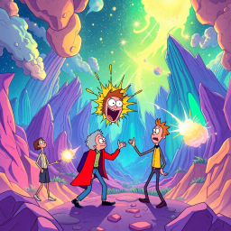 Whose Line in the Multiverse? - Text-based game