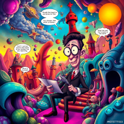 Nightmare Ledger: Whose Dream Is It Anyway? - Text-based game