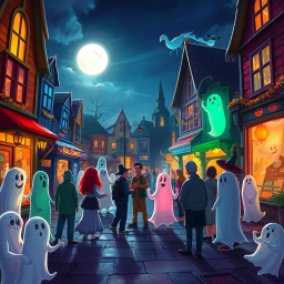 Hello, Whose Ghost Is It Anyway? - Text-based game