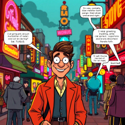 Whose Hello Is It Anyway? - Text-based game