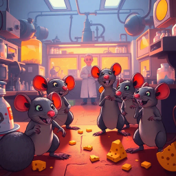 Lab-Rats: Who's Lab Is It Anyway? - Text-based game