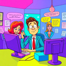 Whose Hello Is It Anyway? - Text-based game