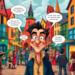 Whose Hello Is It Anyway? - Text-based game