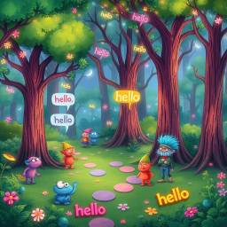 Whose Hello Is It Anyway? - Text-based game