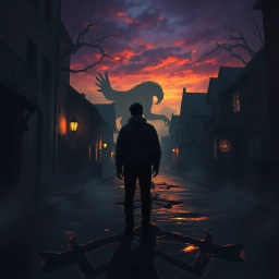 Whose Shadow Is That? - Text-based game