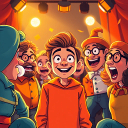 Whose Lines Are These Anyway? - Text-based game