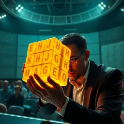 The Spinning Cube Puzzle - Text-based game