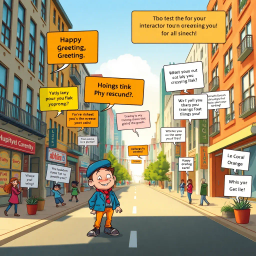 Whose Hello Is It Anyway? - Text-based game