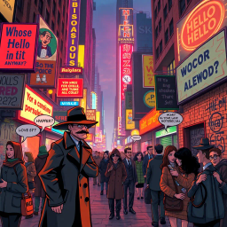 Whose Hello Is It, Anyway? - Text-based game