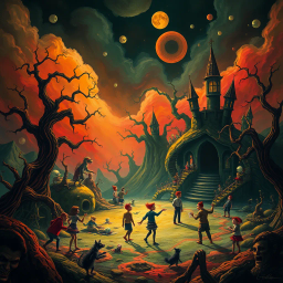 Whose Nightmare Is It Anyway? - Text-based game