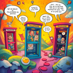 Whose Hello Is It Anyway? - Text-based game