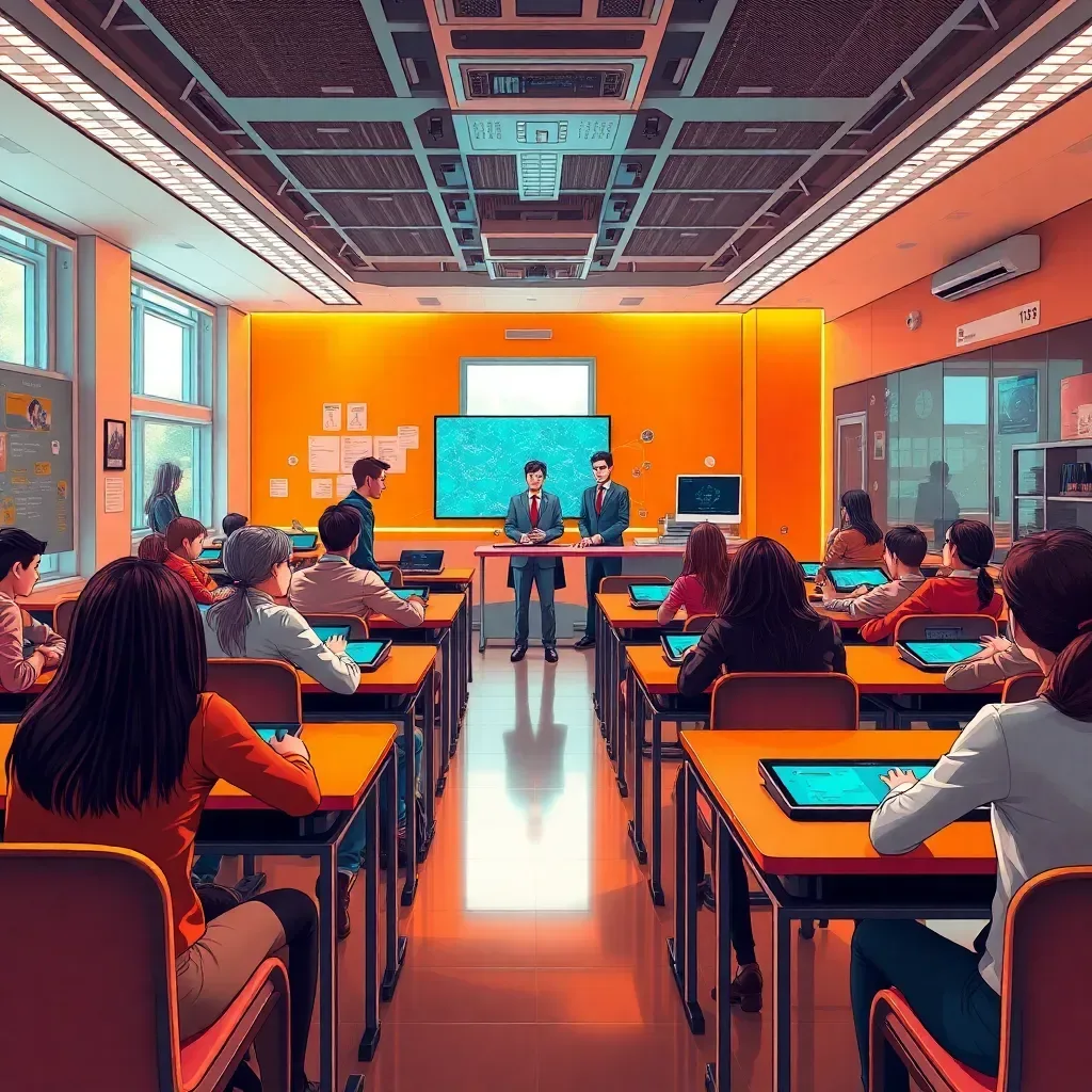 Classroom Chaos: AI Uprising