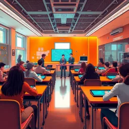 Classroom Chaos: AI Uprising - Text-based game