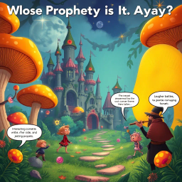 Whose Prophecy Is It Anyway? - Text-based game
