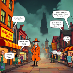 Whose Hello is it Anyway? - Text-based game