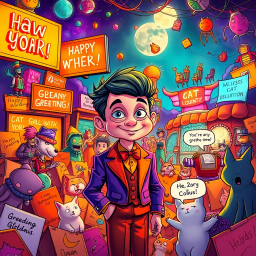 Whose Hello Is It Anyway? - Text-based game