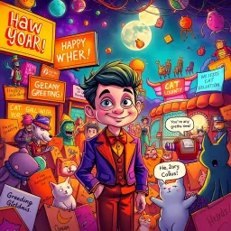 Whose Hello Is It Anyway? - Text-based game