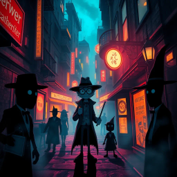 Whose Shadows Are These? - Text-based game