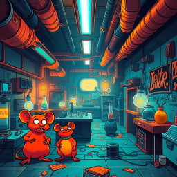 Lab Rats: Who's Lab Is It Anyway? - Text-based game