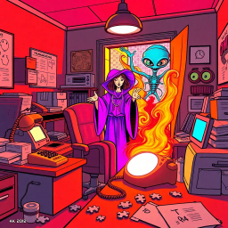 Hello, Who Is It? - Text-based game