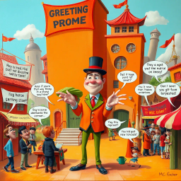 Whose Hello Is It Anyway? - Text-based game