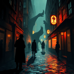 Whose Shadow Is That? - Text-based game