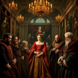 Crowning Choices: The Court of Anne Habsburg - Text-based game