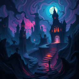 Whose Nightmare Is It Anyway? - Text-based game