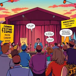 Laugh Track: The Comedy Conundrum - Text-based game