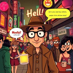 Whose Hello Is It Anyway? - Text-based game