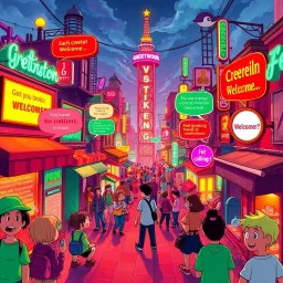 Whose Hello Is It Anyway? - Text-based game