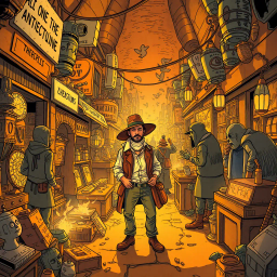 Relic Rumble: Whose Is It Anyway? - Text-based game