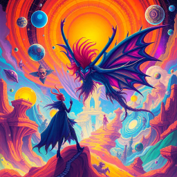 Spectrum Wars: Which Dimension Is It Anyway? - Text-based game