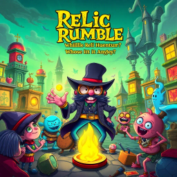 Relic Rumble: Whose is it Anyway? - Text-based game