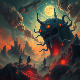 Whose Nightmare is it Anyway? - Text-based game